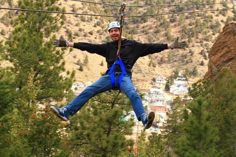 Idaho Springs, Colorado Zipline