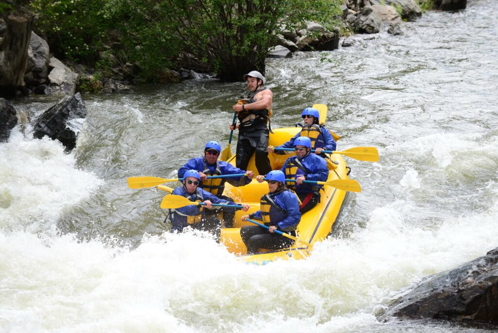 Idaho Springs Colorado Clear Creek Whitewater Rafting