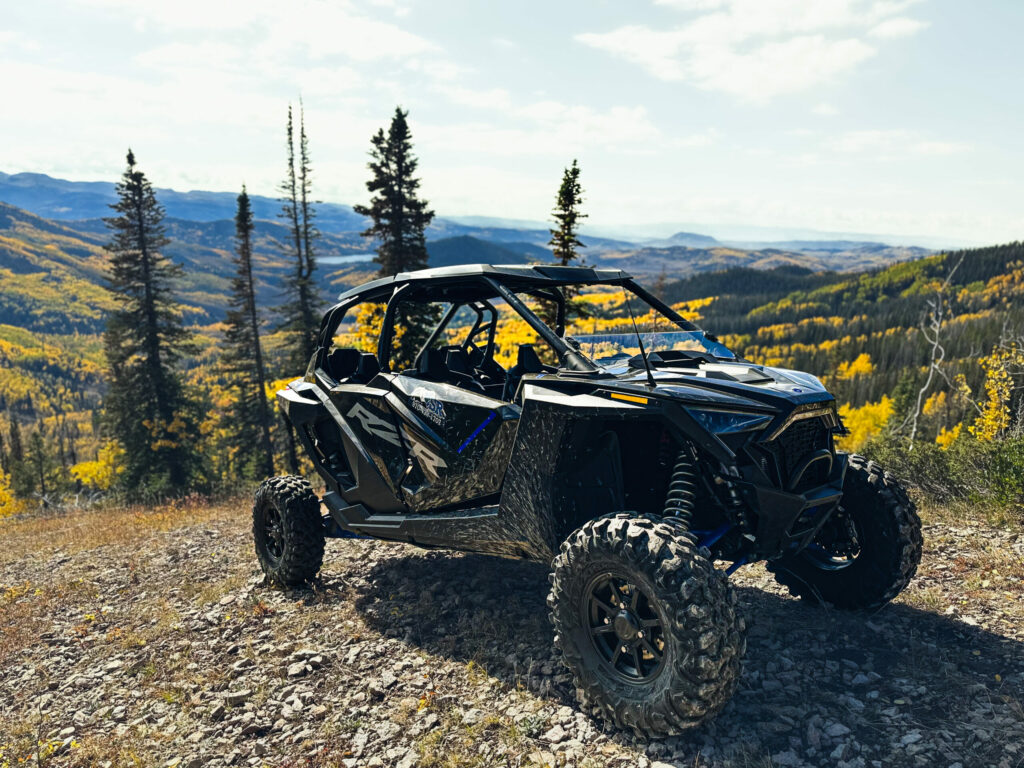 Polaris RZR UTV at AVA site.